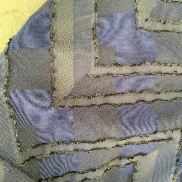 Elegant Navy Blue Women's Dress - Picture 6 of 9